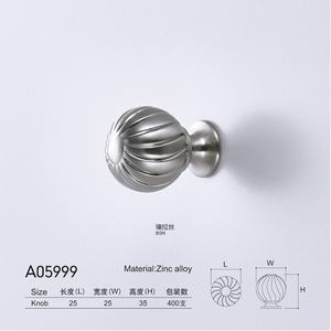 Poignée de tiroir de porte d'armoire à un trou de salle de bain multicolore fileté solide pour cuisine moderne chambre à coucher - Product Image 5