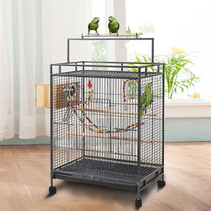 Duurzame Zware Ijzeren Papegaaienkooi Solide Dierenpatroon Klassieke Stijl Huis Vogelhuisje Voor Fokkerij Verpakt - Product Image 6