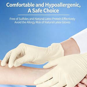 Fabrieksdirect verkoop zwarte grote maat wegwerphandschoenen van <span class=keywords><strong>latex</strong></span> en nitril, poedervrij, voor huisinspectie - Product Image 6
