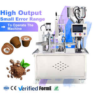 Machine de remplissage rotative haute capacité pour dosettes de café K-Cup et capsules Nespresso, système d'alimentation en poudre industriel, scellage thermique fiable - Product Image 5