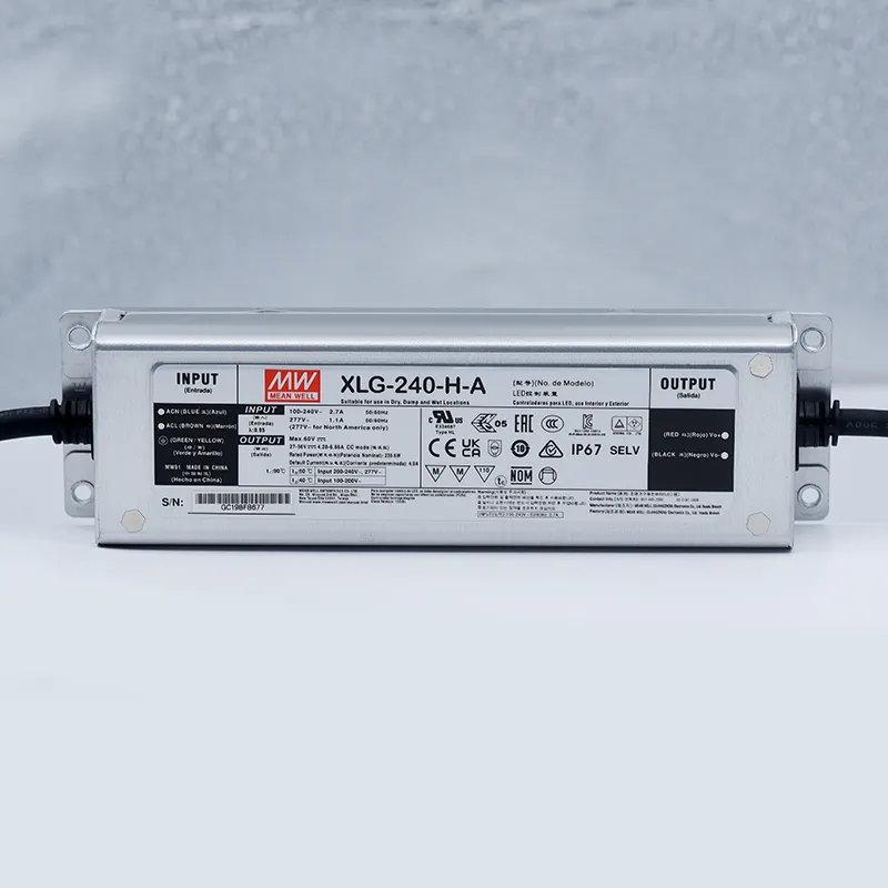 หมายถึงดี XLG พาวเวอร์ซัพพลาย20W 25W 50W 75W 100W 150W 200W 240W 320W 12V 24V 36V 48V 54V กันน้ำ Meanwell ไดร์เวอร์ LED