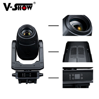 VSHOW S710 800W DMX LED Moving Head Éclairage de Scène avec Profil d'Image BSWF 4-en-1 pour DJ, Concerts, Fêtes et Utilisation Extérieure