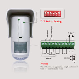 SUREN-Luces inteligentes para exteriores, sensor de movimiento con cable, resistente al agua, duradero, calidad superior, precio competitivo, garantía de 3 años, CE, 2 unidades - Product Image 6