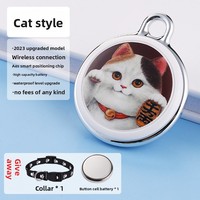 Collier de localisation GPS intelligent pour animaux de compagnie, Bluetooth, téléphone portable, portefeuille, clé, étanche, certifié ROHS, haute endurance