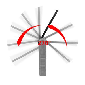 ไฟซ่อมแบบพกพา Cross Border Cob Work Light 2000 Maha ชาร์จไฟได้ พร้อมแม่เหล็ก สีเทา ไฟ LED - Product Image 2