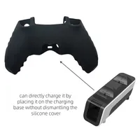 Coque de protection en silicone souple pour manette PS5, accessoires de jeu, protection antichoc