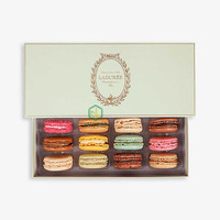 Günstige kunden spezifische Luxus schwarz Geschenk Lebensmittel Keks Makronen Verpackungs box Sweet Cookie Verpackungs papier Macaron Box