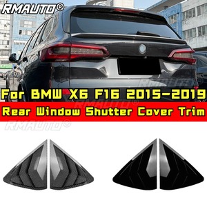 For BMW X6 F16 2015-2019 Body Kit Rear <b>Window</b> Side <b>Vent</b> Shutter Louver Cover Trim Rear Quarter Panel <b>Window</b> Car Accessories - Product Image 2