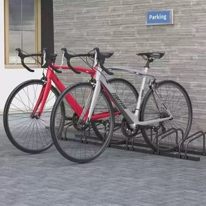 Porte-vélos en acier inoxydable ou en peinture, panier de rangement avant pour vélo - Product Image 1
