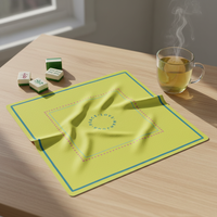 Nouveau tapis et nappe de mahjong modernes, réduction du bruit, personnalisés, antidérapants, imperméables, en caoutchouc, pour le divertissement