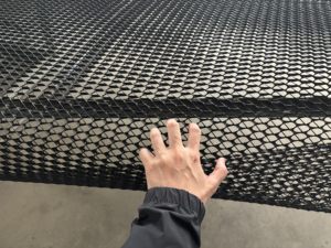 แผ่นใยสังเคราะห์ HDPE 3 มิติ สำหรับระบายน้ำ แบบเส้นใยยาว รูปแบบเรียบ สำหรับสวน ถนน และที่ฝังขยะ จากผู้ผลิต OEM - Product Image 5