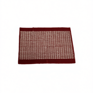 Alfombra Antideslizante de Lana/Acrílico a Rayas de Tamaño Mediano, Estilo Liso, Tejido Plano, para Pasillo y Uso Doméstico - Product Image 2