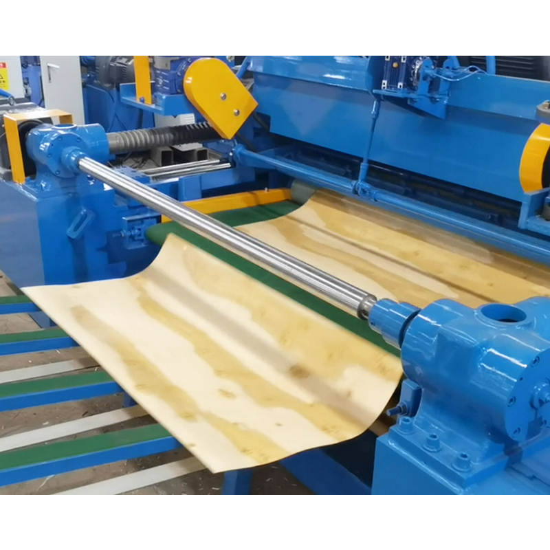 wood veneer peeling machine