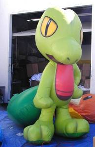 Outdoor-Dekoration Marke Logo <span class=keywords><strong>Promotion</strong></span> Aufblasbares Maskottchen Werbe modell Fixed Walking Cartoon Walking Aufblasbarer Ballon - Product Image 4