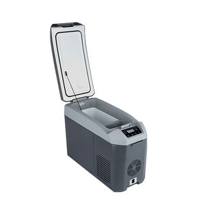 Vente en gros 17L Console Congélateur Van <span class=keywords><strong>12</strong></span> Volt Compresseur Automatique Réfrigérateur Portable Voiture Réfrigérateur <span class=keywords><strong>Camping</strong></span> Glacière Fabriqué en Plastique - Product Image 1