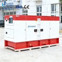 Générateur diesel silencieux U+POWER fiable pour usage marin, triphasé, 100kVA, 200kVA, 250kVA, 300kVA, avec démarrage automatique/à distance et fonction de soudage CC