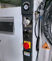 Machine à laminer le film PUR neuf de 55 gallons, pressée à chaud, pour contreplaqué, PVC, PET, PETG, PP, PUR, avec moteur et boîtier en bois