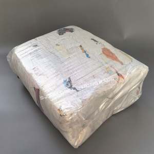 Trapos de Algodón de Alta Calidad, Súper Absorbentes, Resistentes a Desgarros, Lavables, para Limpieza Industrial, Blancos con Impresión - Product Image 1