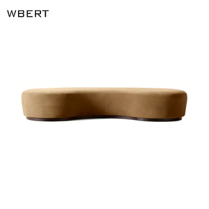 أريكة كوبنهاغن المخملية المخصصة للداخل من WBERT، متعددة التكوينات لغرفة المعيشة، أثاث منزلي من rh - Product Image 6