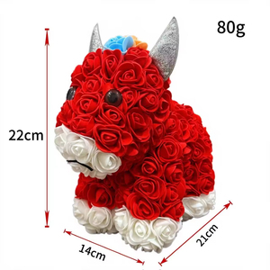 ม้าไม่สุขสันต์ 2026 ปีม้า ตุ๊กตาม้าจำลองประดับตกแต่งห้องนั่งเล่น ของขวัญวันหยุด ของขวัญเทศกาลฤดูใบไม้ผลิ - Product Image 4