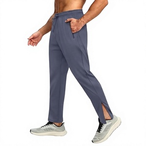 Pantalones Deportivos para Hombre al por Mayor, con Logotipo Personalizado OEM, para Entrenamiento, Running y Ejercicio, con Diseño Ergonómico y Cremalleras en los Tobillos - Product Image 4