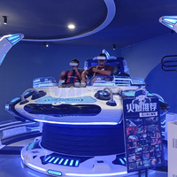 Expérience extrême, chaise de réalité virtuelle réaliste à 360 degrés, simulateur de vol VR, machine d'arcade, extérieur, intérieur, styles multiples