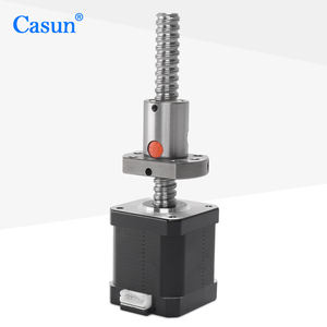 มอเตอร์สเต็ปเปอร์แบบไฮบริด Nema 17 ความแม่นยำสูง ระยะพิทช์ 8 มม. พร้อมบอลสกรูแบบกราวด์ 5.6V 1A สำหรับงาน CNC - Product Image 3