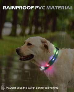Ошейник для собак UMIONE: светящийся, из мягкого полиуретана, с защитой от запаха, USB-перезаряжаемый, мигающий LED-фонарик для ночных прогулок - Product Image 5