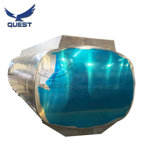 Réservoir d'essence de carburant à monter sur le corps, vernis <span class=keywords><strong>9000</strong></span> gallons en aluminium pour remorque de réservoir, 4/5454 gallons - Product Image 2