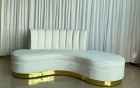 Fauteuil Trône de Luxe pour Hôtels, Canapé Design Moderne 3 Places pour Événements, Restaurants, Villas et Salles à Manger - Vente en Gros