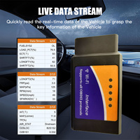 Escáner OBD2 Ultra Profesional para Camiones y Automóviles, Herramienta de Diagnóstico con APP, Lectura/Eliminación de Códigos, Freeze Frame, I/M, 1 Año de WiFi
