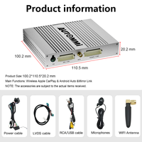 Module décodeur sans fil Apple CarPlay Android Auto pour Lexus IS250/350 2005-2008, kit d'interface pour mise à niveau de l'écran d'origine