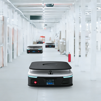 Robot AGV à levage latéral WINGSOFTEC RMR-FR3620L 600kg, navigation laser SLAM, conception anti-collision, batterie 48V 27Ah, autonomie >8h