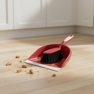 Rival 2K Red Dustpan And <b>Brush</b> Set Pack Size 5 - Product Image 3