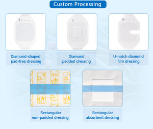 Konlida transparan non-tenun ramah lingkungan bernapas <span class=keywords><strong>IV</strong></span> kanula berpakaian melindungi luka bakteri medis kelas tata steril - Product Image 2