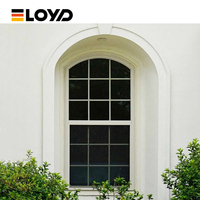 Ventanas Modernas Insonorizadas de Aluminio con Elevación Bidireccional, Ventanas Corredizas Verticales de Doble Acristalamiento para Patio de Villa