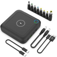 OEM marca PD 60W 24000mAh teléfono portátil 20000mAh 30000mAh bolsillo móvil Mini cargador portátil Powerbank con salida DC ajustable