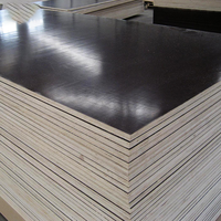 Contrachapado de Álamo Recubierto con Film, 18mm 4x8, Tableros Laminados Marinos para Encofrado, Tablero de Construcción Fenólico