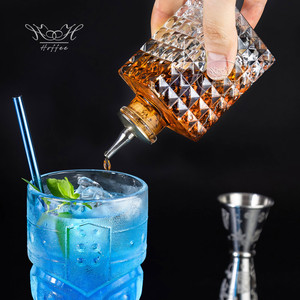 ขวดเหล้าค๊อกเทลแบบย้อนยุคขวดเหล้าขวดไวน์ Absinthe สาระสำคัญของยาขวดแก้วใส - Product Image 4