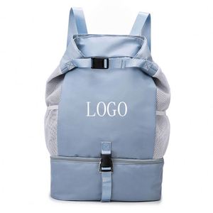 Wholesale Custom Waterproof Travel <b>Backpack</b> Large Capacity Gym Swim Bag Duffle Fitness Sport Beach Storage Bag for Women - Product Image 1