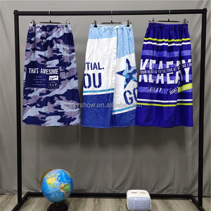 Wearable Bath <strong>Towel</strong> Skirt Custom Printing Logo Changing Clothes Kilt Spa <strong>Wrap</strong> <strong>With</strong> <strong>Velcro</strong> Button - Product Image 5