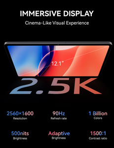 แท็บเล็ต <span class=keywords><strong>Alldocube</strong></span> <span class=keywords><strong>IPlay</strong></span> 70 Pad Pro 2026 รุ่นใหม่ล่าสุด ขนาด 12.1 นิ้ว ระบบ Android 16 ความละเอียด 2560x1600 90Hz ชิปประมวลผล G100 แท็บเล็ตเล่นเกมลื่นไหล - Product Image 4