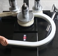 Máquina de Doblado de Perfiles de Aluminio con Control Numérico Computarizado (CNC) para Ventanas y Puertas de Aluminio con Forma de Arco, Máquina de Doblado de Perfiles de Aluminio de Varias Formas