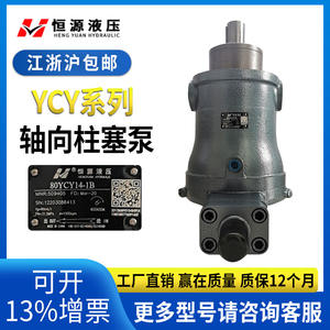 ปั๊มลูกสูบแบบแกนหมุน ยี่ห้อ Jiangsu Hengyuan สภาพใหม่ ขนาด 5/10/16/25/40/63/80 มม. สำหรับเครื่องจักรไฮดรอลิก ปั๊มดูดน้ำมัน - Product Image 3