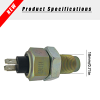 Dieselmotor-Drehzahlsensor 18mm Gewinde Magnetischer Drehzahlmesser M18x1.5 für 4BT 6BT 6CT K19 N14 Diesel Umdrehungssensor Teile