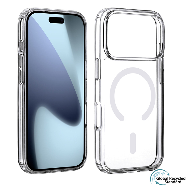 GRS Magnetic Shockproof Bumper Anti-Yellowing Transparent Phone case Mobile Phone Cases for iphone 15 17 Pro Max case 16 15 14
