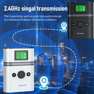 Système de guide touristique Interprétation simultanée Haut-parleurs Écouteurs Émetteur Récepteur - Product Image 3