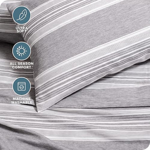 Parure de draps en microfibre ultra-douce <span class=keywords><strong>1800</strong></span> fils, 4 pièces, pour lit double, avec poches extra profondes, ajustement facile, rafraîchissante et confortable, brossée - Product Image 3