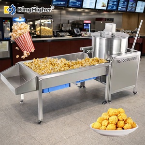 Nouvelle machine à popcorn au gaz commerciale, machine à popcorn automatique industrielle, cinéma, grand <span class=keywords><strong>théâtre</strong></span>, saveur caramel, style <span class=keywords><strong>de</strong></span> <span class=keywords><strong>rue</strong></span>, haute qualité - Product Image 1