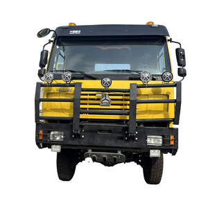 Sinotruk HOWO 6x4รถแทรกเตอร์ดีเซลยูโร5พวงมาลัยซ้ายขนส่งที่ประหยัดน้ำมันออกแบบตามหลักอากาศพลศาสตร์ - Product Image 2